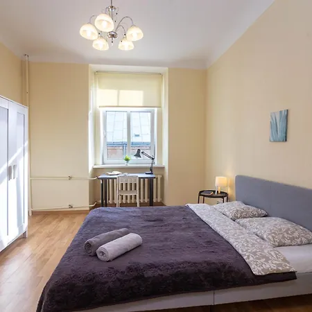 公寓 Comfort 4-bedroom Flat 里加